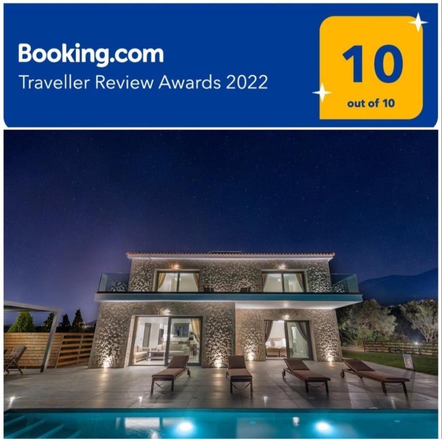 Kefalonia Stone Villas - Villa Petros Kefalonica ترابيزاكي المظهر الخارجي الصورة