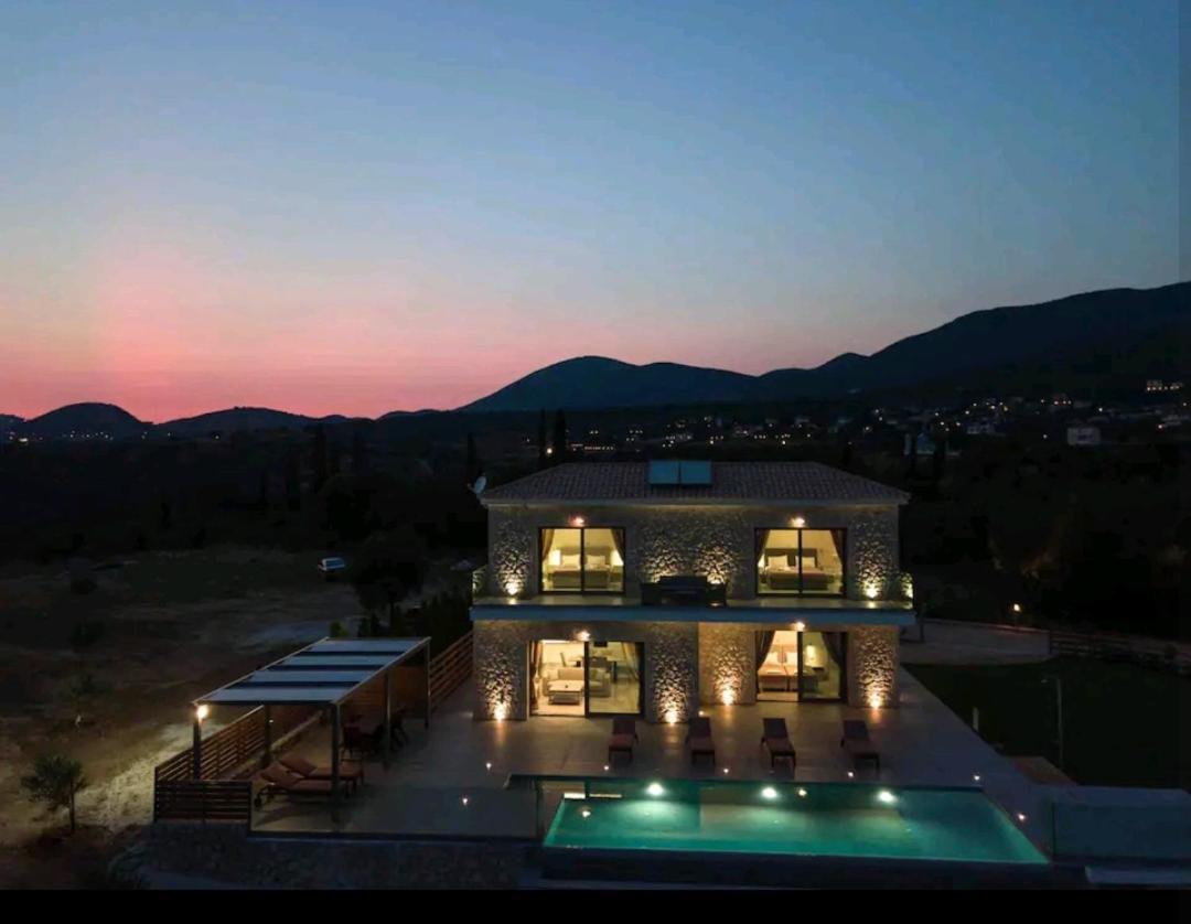 Kefalonia Stone Villas - Villa Petros Kefalonica ترابيزاكي المظهر الخارجي الصورة