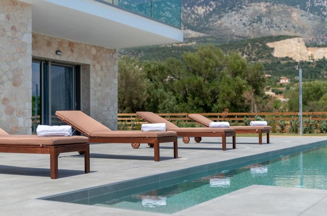 Kefalonia Stone Villas - Villa Petros Kefalonica ترابيزاكي المظهر الخارجي الصورة