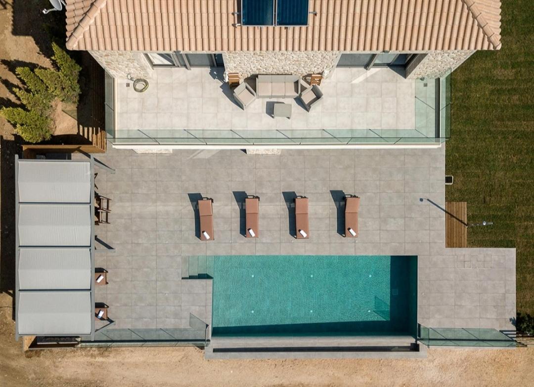 Kefalonia Stone Villas - Villa Petros Kefalonica ترابيزاكي المظهر الخارجي الصورة