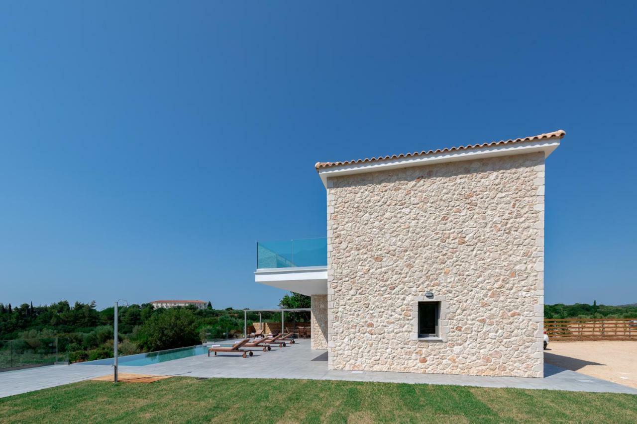 Kefalonia Stone Villas - Villa Petros Kefalonica ترابيزاكي المظهر الخارجي الصورة