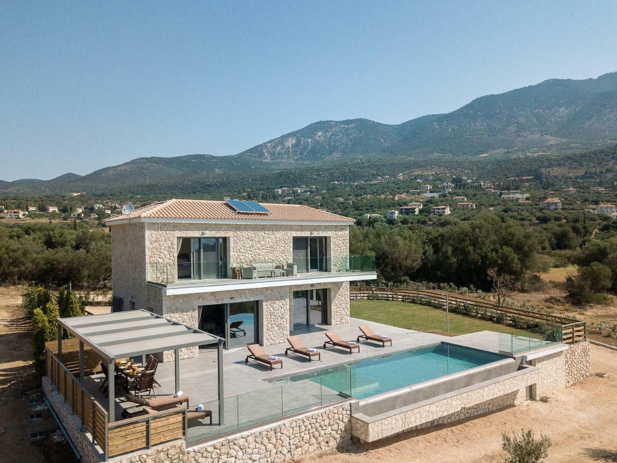 Kefalonia Stone Villas - Villa Petros Kefalonica ترابيزاكي المظهر الخارجي الصورة