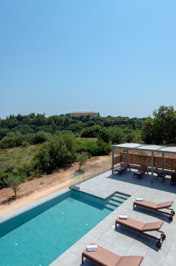 Kefalonia Stone Villas - Villa Petros Kefalonica ترابيزاكي المظهر الخارجي الصورة