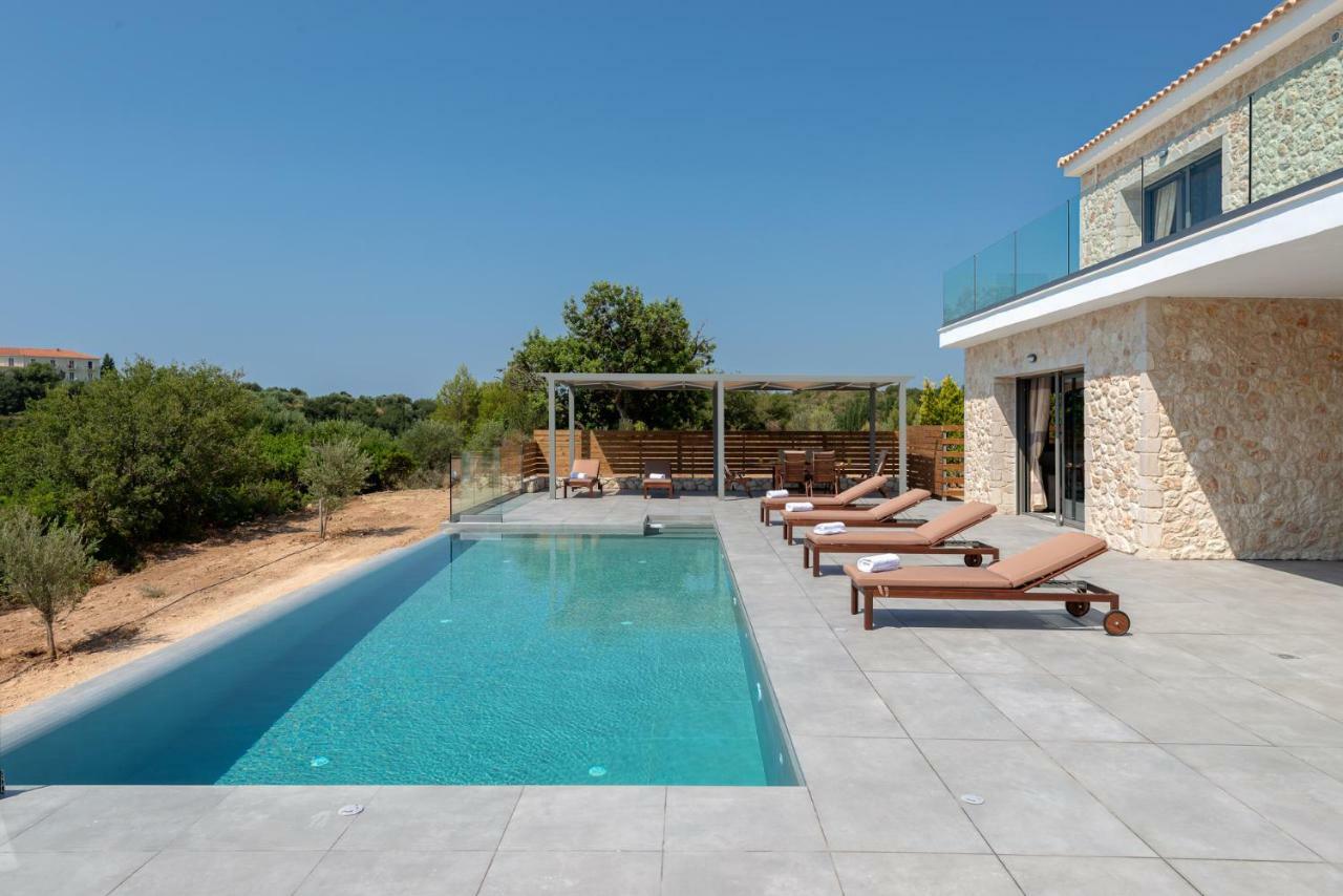 Kefalonia Stone Villas - Villa Petros Kefalonica ترابيزاكي المظهر الخارجي الصورة