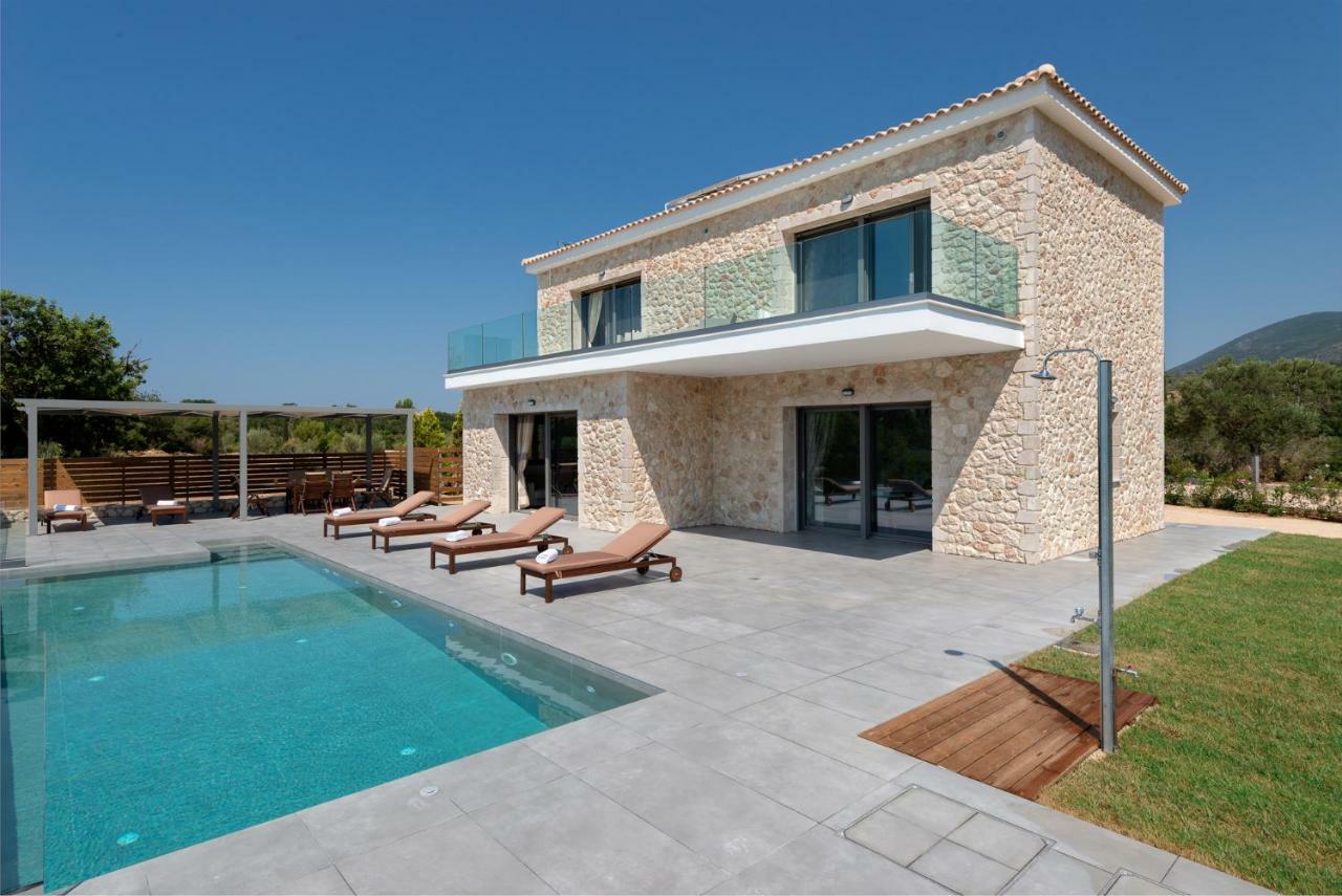 Kefalonia Stone Villas - Villa Petros Kefalonica ترابيزاكي المظهر الخارجي الصورة