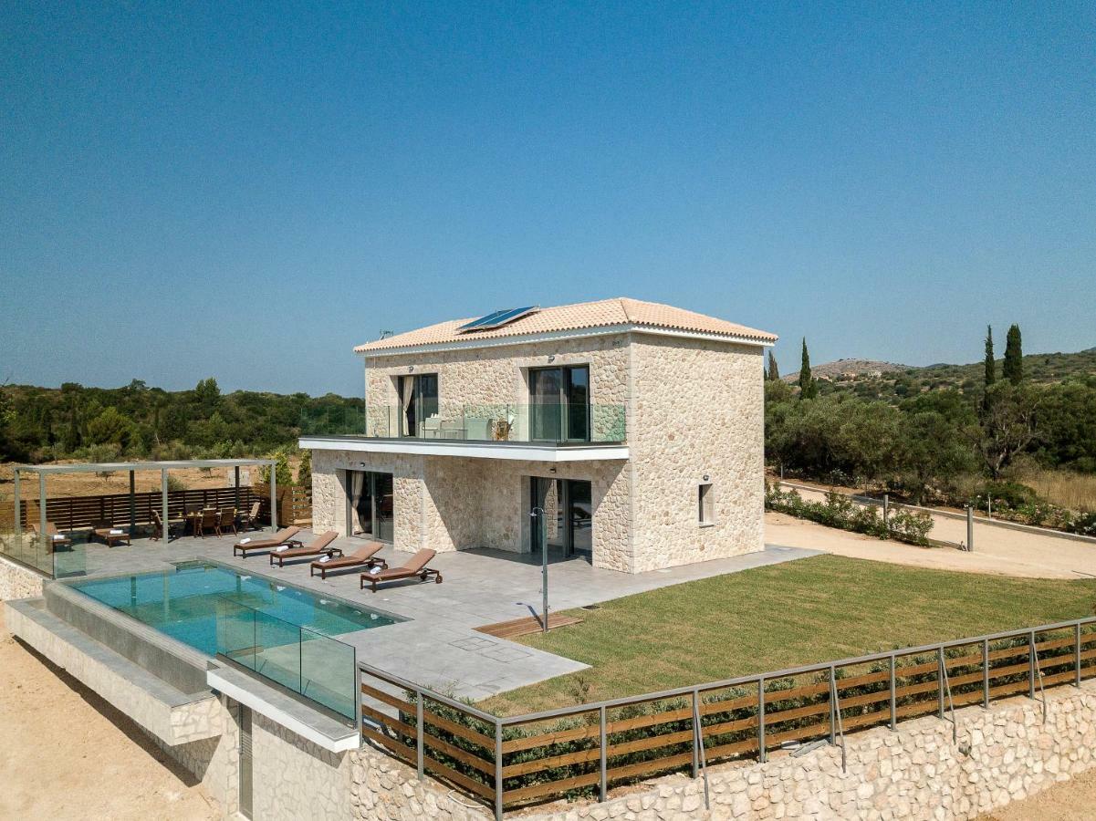 Kefalonia Stone Villas - Villa Petros Kefalonica ترابيزاكي المظهر الخارجي الصورة