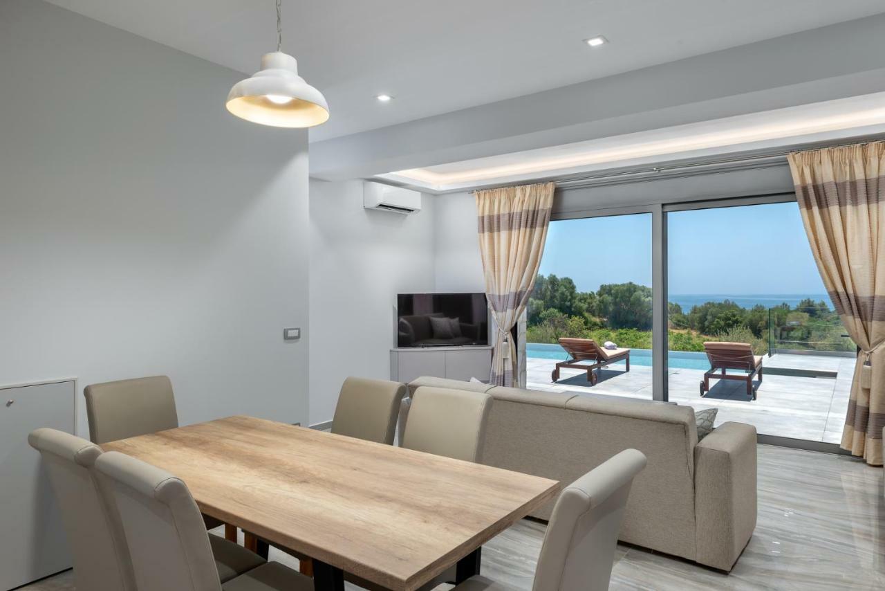 Kefalonia Stone Villas - Villa Petros Kefalonica ترابيزاكي المظهر الخارجي الصورة